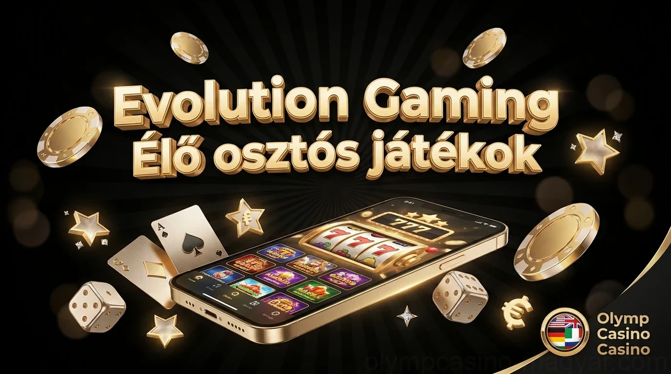 Evolution GamingÉlő osztós játékok